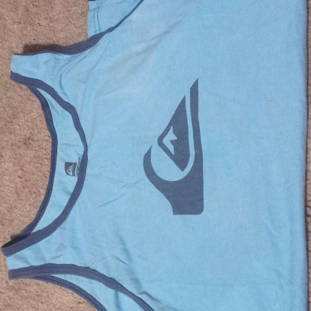 Mens quicksilver tank top sz large